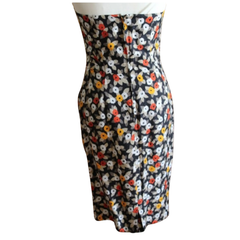 Christian Dior 2 Midi Dress With Sweetheart Neckline - Size: IT 42