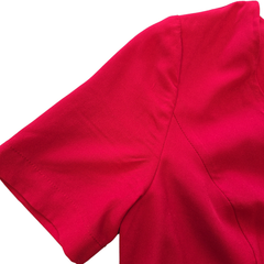 Diana Ferrari Red Midi Dress – Structured Fit & Flare (AU 10)