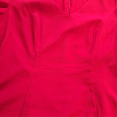 Diana Ferrari Red Midi Dress – Structured Fit & Flare (AU 10)