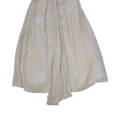 Third Millennium Silk Zari Draped Dress – Beige | NWT | AU 6