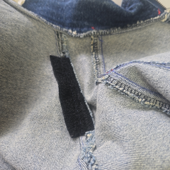 Vintage Scarpa Denim Dress AU 12 90s Y2K Zip Front Bodycon