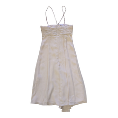 Third Millennium Silk Zari Draped Dress – Beige | NWT | AU 6