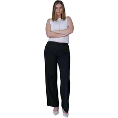 Veronika Maine Black Tailored Pants – Australian Made - Size AU 10