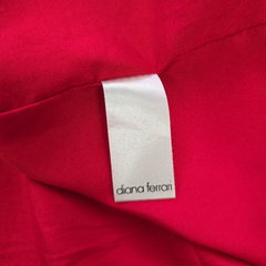 Diana Ferrari Red Midi Dress – Structured Fit & Flare (AU 10)
