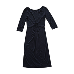 Moschino Cheap & Chic Black Cut-Out Back Midi Dress – AU 10