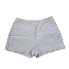 Glassons Classic White Tailored Shorts – Crisp Summer Staple (AU 12)