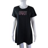 DKNY Sport Tee Shirt Dress β Black Athleisure Mini Dress β Size M