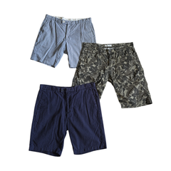 Country Road Men’s Shorts Bundle 3 Pack Size 32 34 Casual Summer Chino