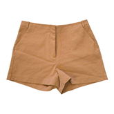Glassons Camel Brown Tailored Shorts β Elevated Everyday Essential (AU 12)