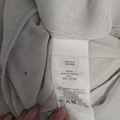 Armani Exchange Vintage Beige and Grey Sequined Vest