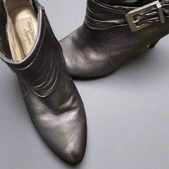 Diana Ferrari Signature Collect Gun Metal Grey Boots