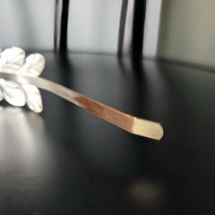Unsigned Silver Leaf Headband