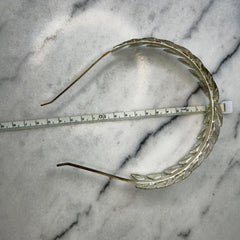 Unsigned Silver Leaf Headband