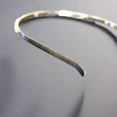 Silver Diamanté Thin Metal Headband