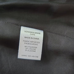 Veronika Maine Black Cropped Blazer