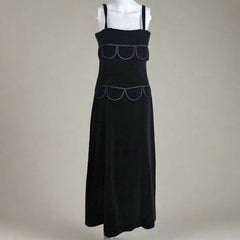 Jacqueline Lechat Vintage 70's Velvet Maxi Dress