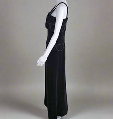 Jacqueline Lechat Vintage 70's Velvet Maxi Dress