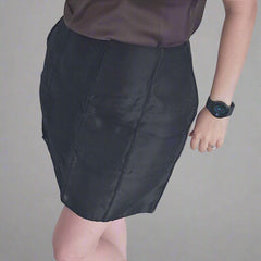 Stunning Authentic FENDI Black Silk Skirt – IT 44