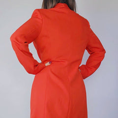 Mossman Orange Call My Name Blazer Dress