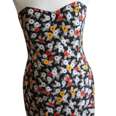 Christian Dior 2 Midi Dress With Sweetheart Neckline - Size: IT 42