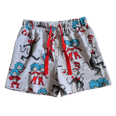 Peter Alexander Dr Seuss Collection Kids Pyjama Set Size 6 Short Sleeve Top & Shorts
