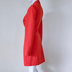 Mossman Orange Call My Name Blazer Dress