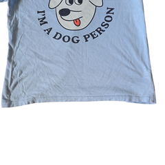 SEED Kids Graphic T-Shirt Size 6 Blue “I’m A Dog Person” Cotton Tee