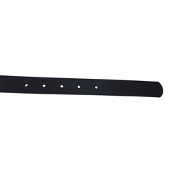 Donna Karan Reversible Leather Belt – Black & Brown | Gold Logo Buckle (90cm)