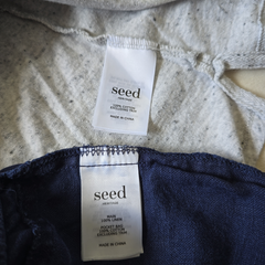 SEED Kids Clothing Bundle Size 4 & 5 – 4 Pieces Tees & Shorts