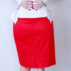 ESCADA By Margatha LFY Red Skirt, Size: 40 / AU 10 / International S