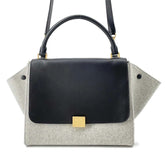 Celine Trapeze Wool Handbag
