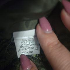 Thomaiy 1990s Olive Brocade Fitted Jacket – Made in Australia - AU12