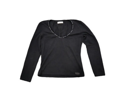 Emporio Armani Underwear Black Long-Sleeved Top