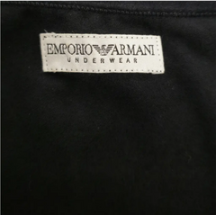 Emporio Armani Underwear Black Long-Sleeved Top