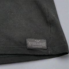 Emporio Armani Underwear Black Long-Sleeved Top