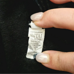 Emporio Armani Underwear Black Long-Sleeved Top