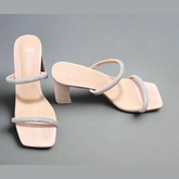 Novo Udella Luxe Nude Block Heels (AU 7)