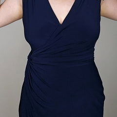 Joseph Ribkoff Dark Navy Dress - Size: AU 14