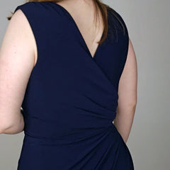 Joseph Ribkoff Dark Navy Dress - Size: AU 14