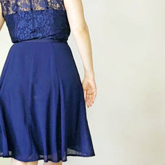The OG of Midi Dresses – Review Navy Blue Lace Midi Dress (AU 12)