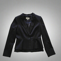 Veronika Maine Black Cropped Blazer