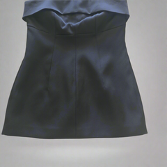 Country Road Corset Top XS Black Strapless Structured Bustier NWT AU 6 Going Out Top