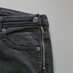 Sass & Bide Lady Day Charcoal Grey Jeans - Size: 32 (AU 12)