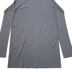 Gray fabric on a tiled floor