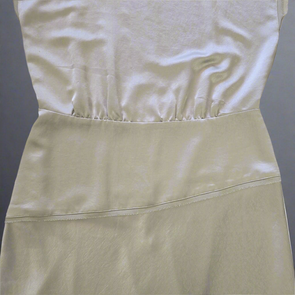 Close-up of green dress