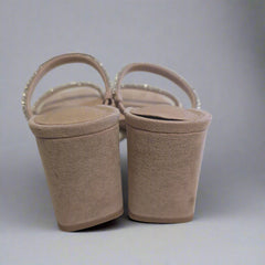 Novo Udella Luxe Nude Block Heels