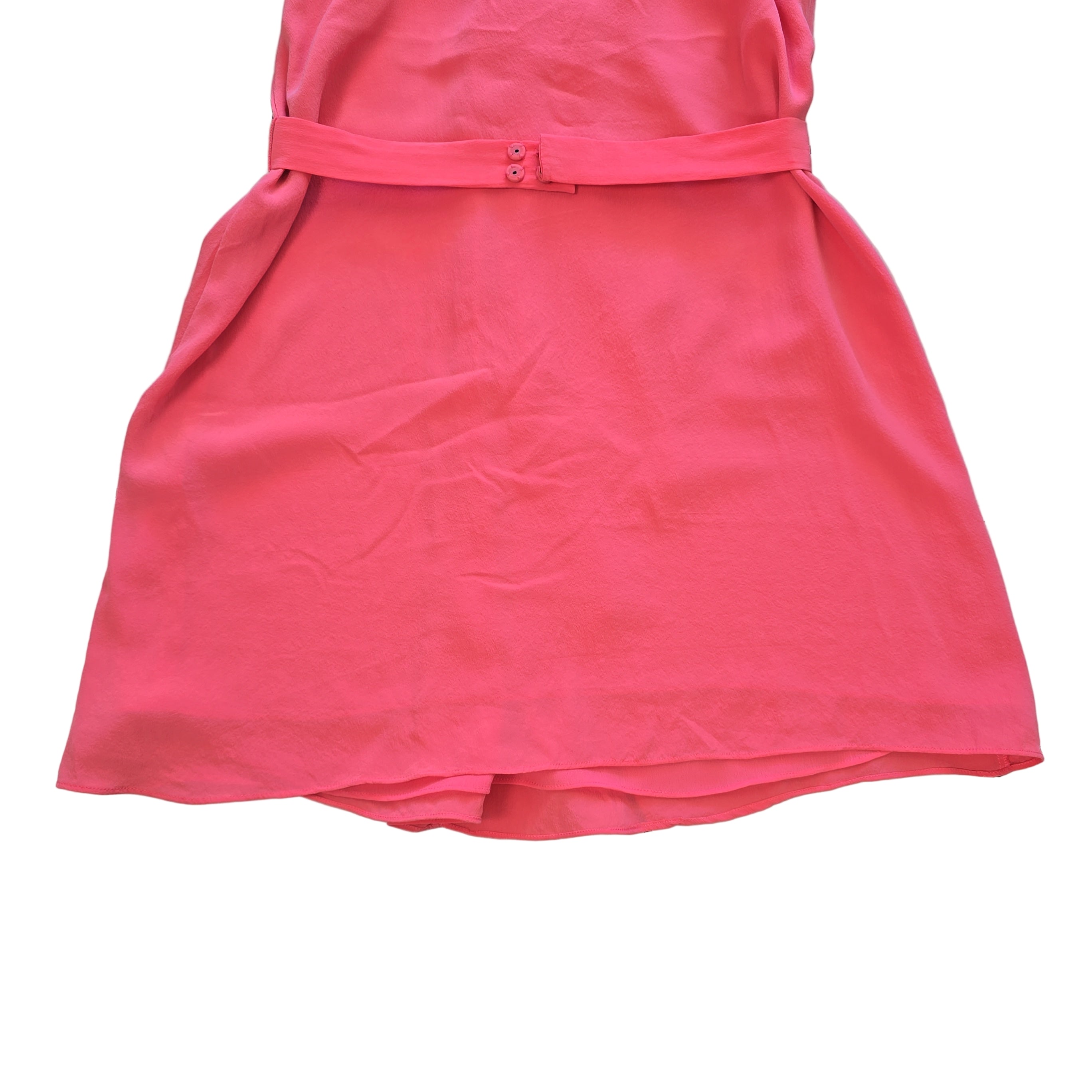 Pink dress on a light background