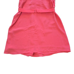 Pink dress on a light background