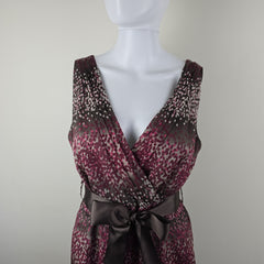 NWT Taifun Purple Spotted Dress