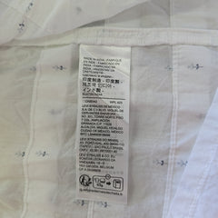 Levi’s White Cotton Button Front Midi Dress – Size S